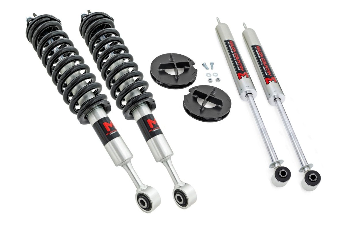 Toyota Land Cruiser Suspension Lift Kit - Front + Rear - Rough Country - M1 2-Inch - '24-'25
